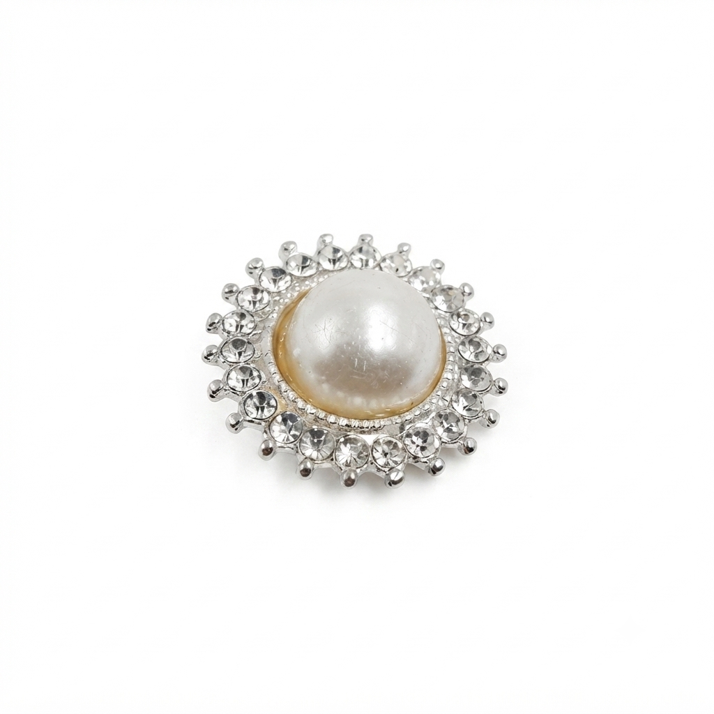 Fancy Floral Button