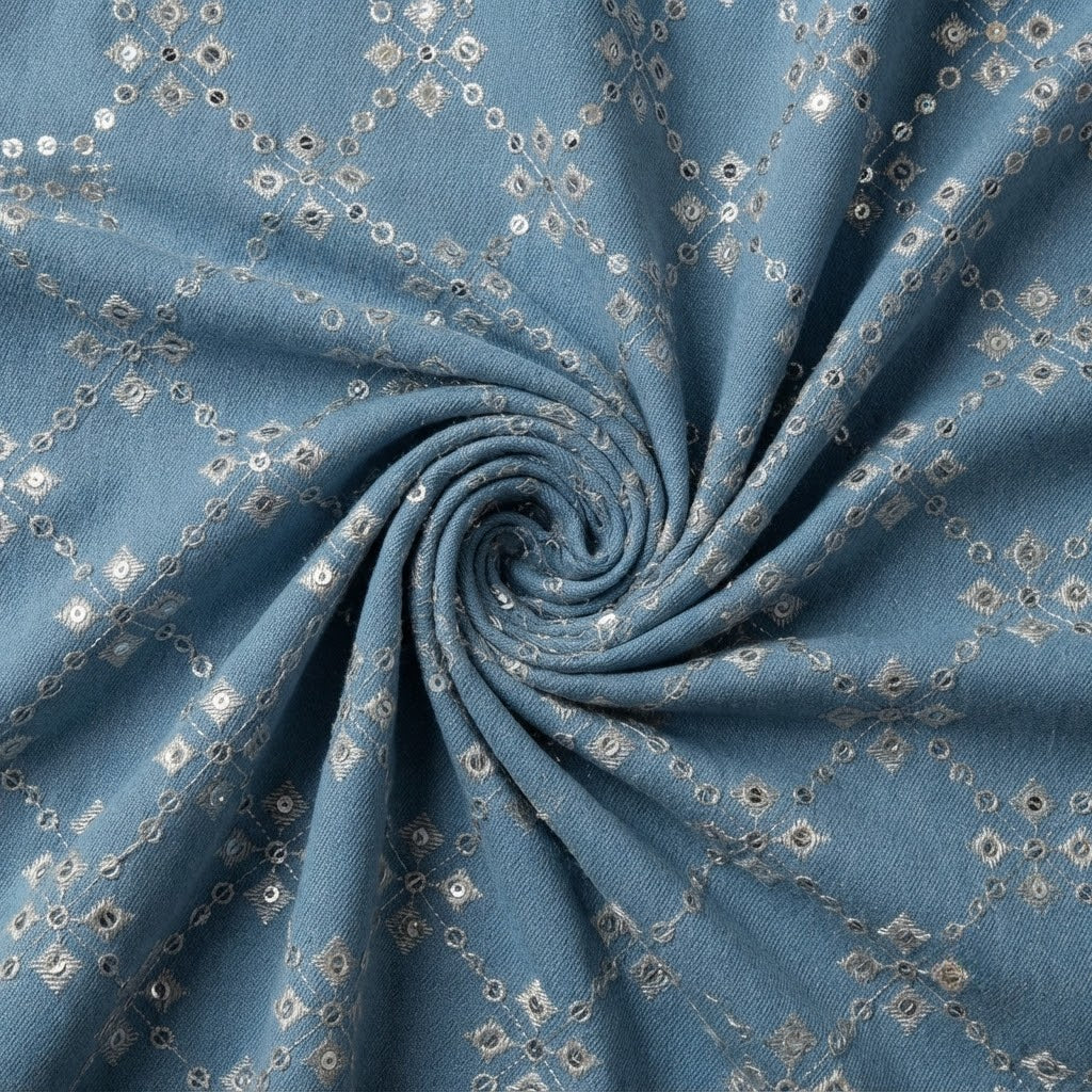 Fancy Denim Fabric