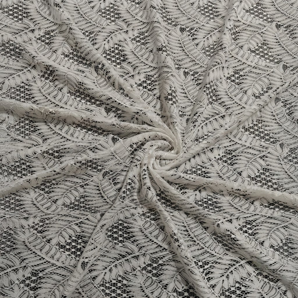 Floral Eyelet Fabric