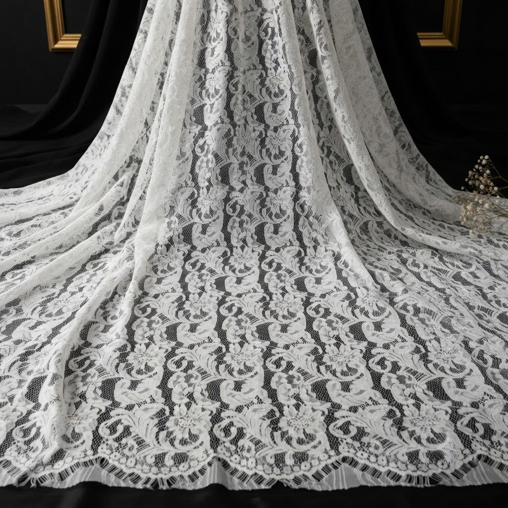 Designer Eyelet Fabric