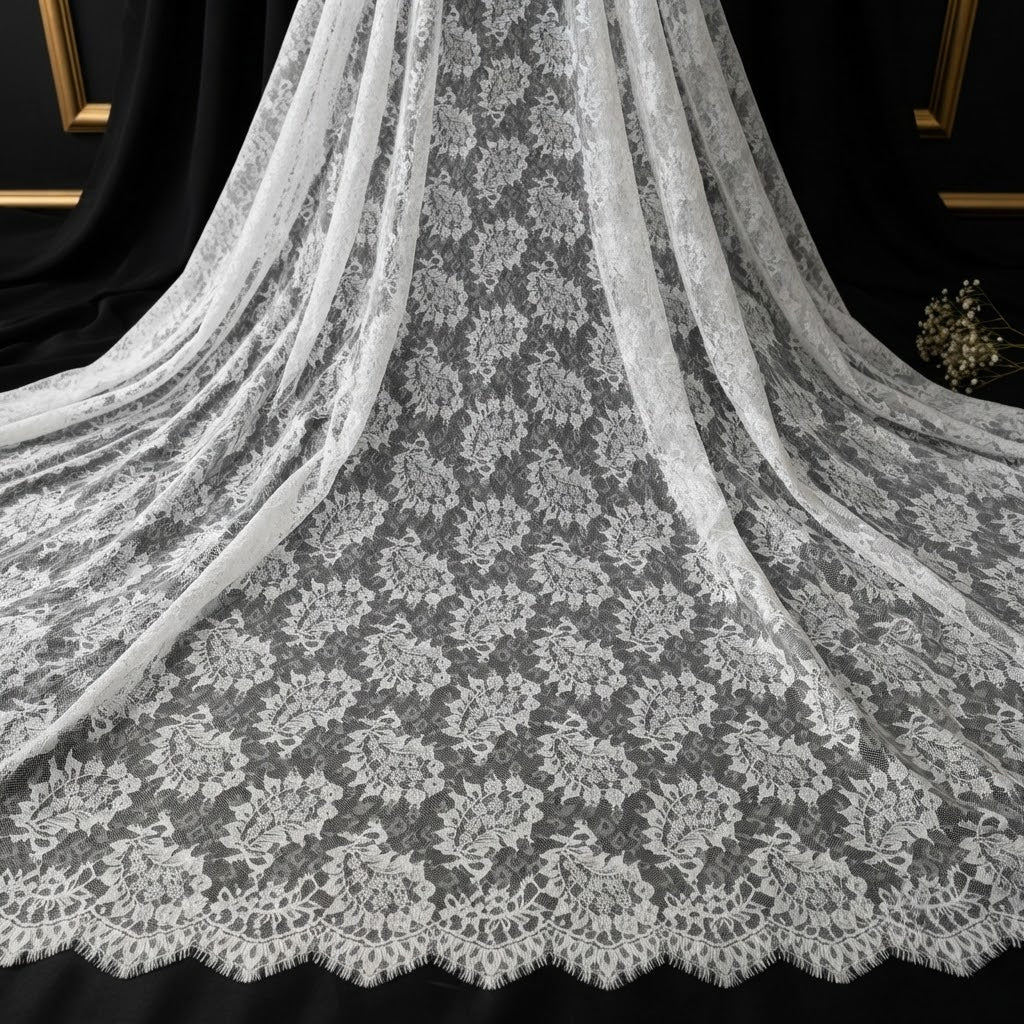 Fancy Eyelet Fabric