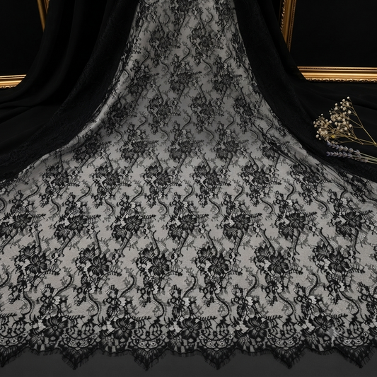 Elegant Garment Eyelet Lace