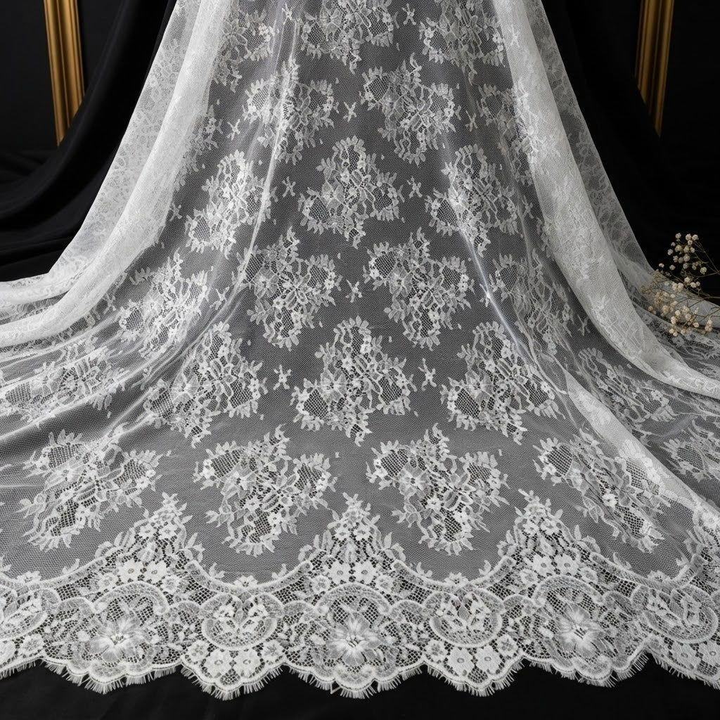 Elegant Chantilly Fabric