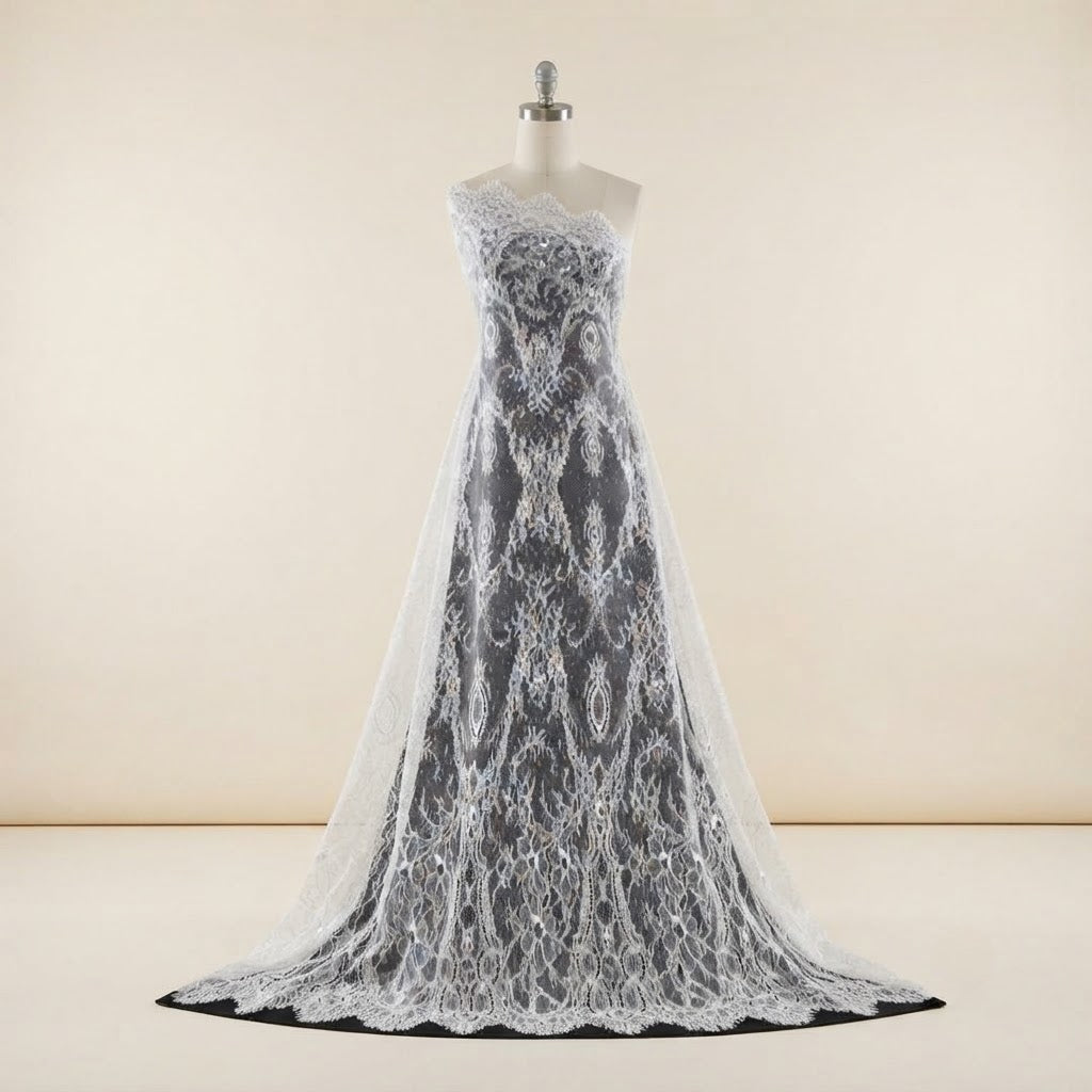 Modern Chantilly Fabric
