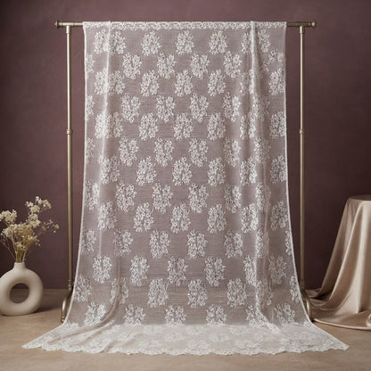 Premium Floral Eye Lace Fabric