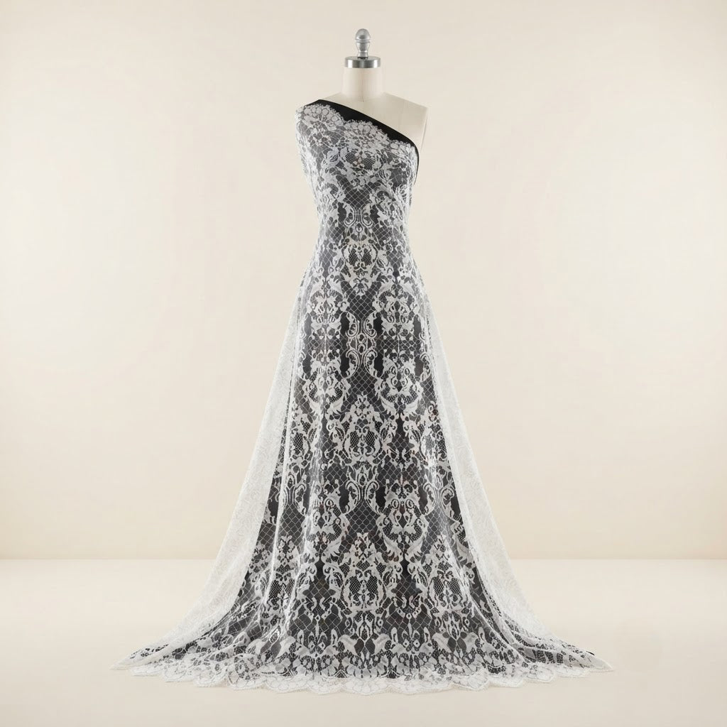 Luxury Eyelet Garment Fabric