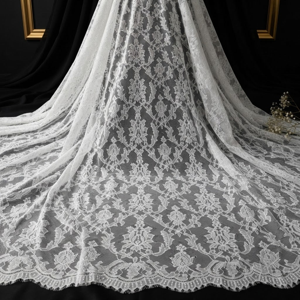 Stylish Eyelet Fabric