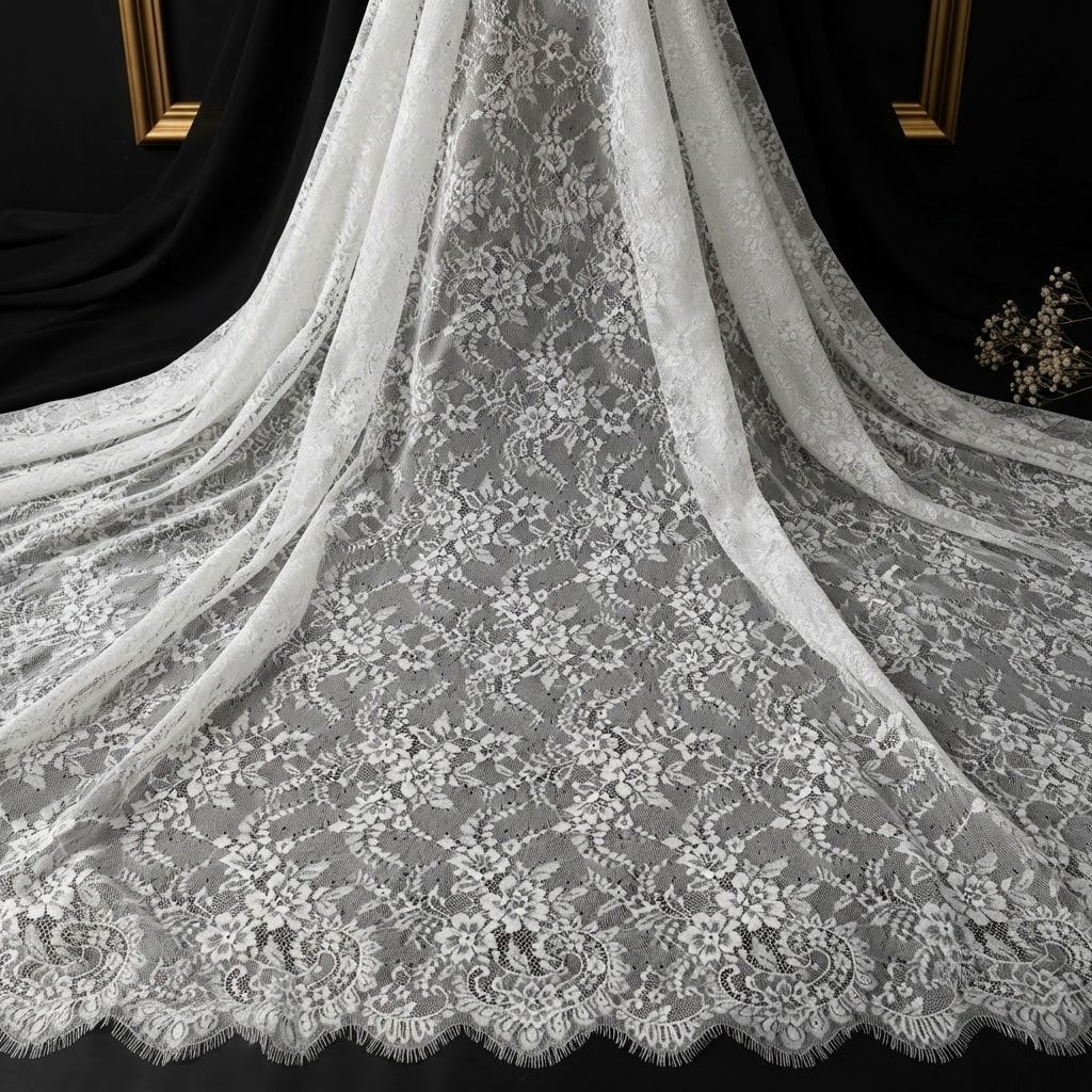 Embroidery Eyelet Fabric