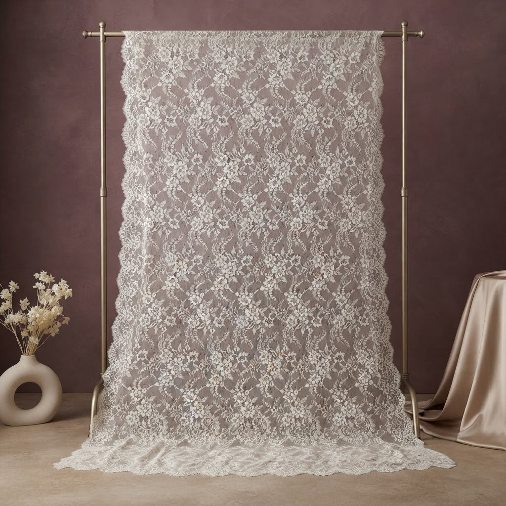 Embroidery Eyelet Fabric