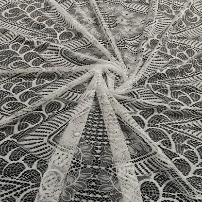 Floral Eyelet Fabric