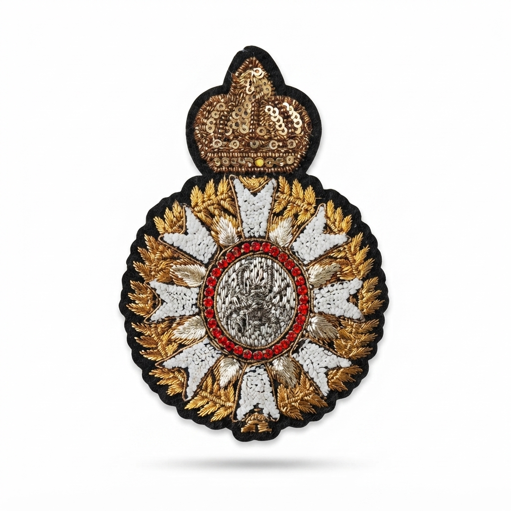 Embroidered Royal Patches for Jacket