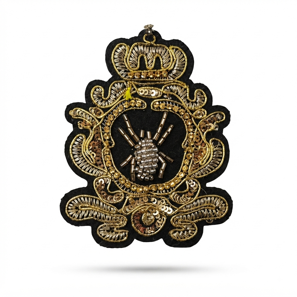 Royal Embroidered Shirt Patch